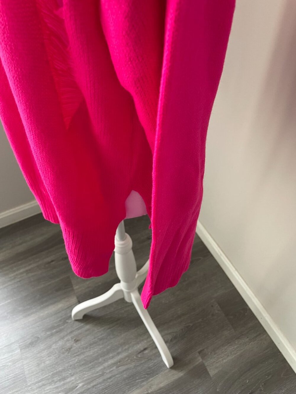 Pink Distressed Sweater - Picture 5 of 6